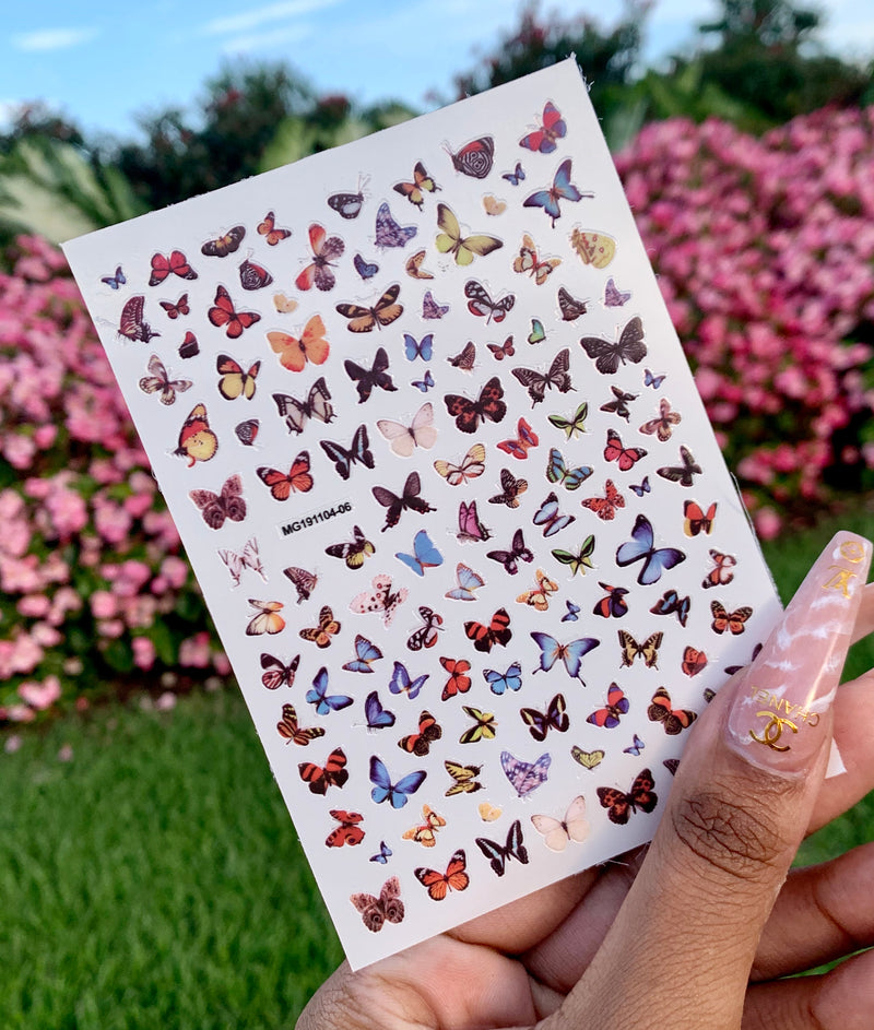 BUTTERFLY STICKERS