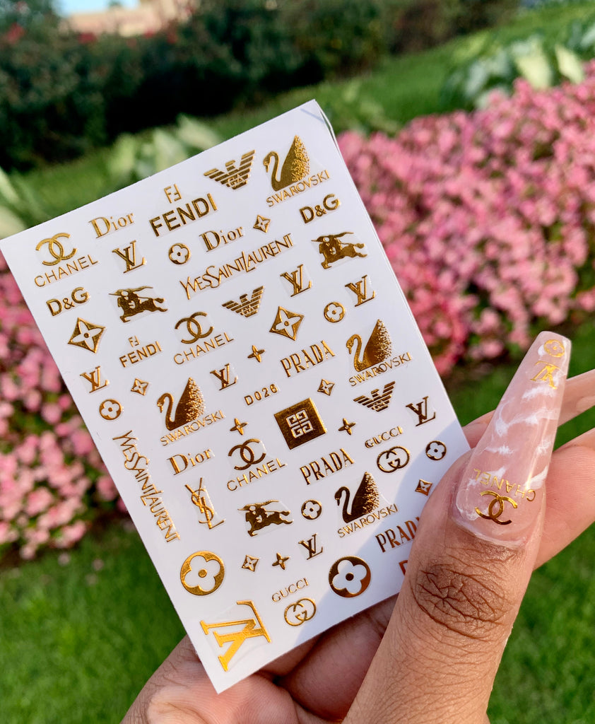 LUX DESIGNER STICKERS – Clawed Nail Lounge